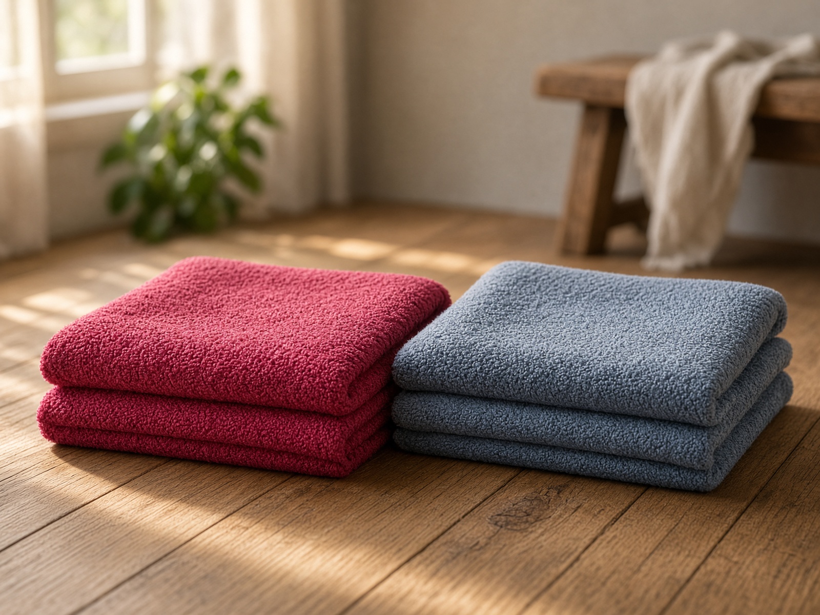 Hawthorn and Smoke towels for autumn